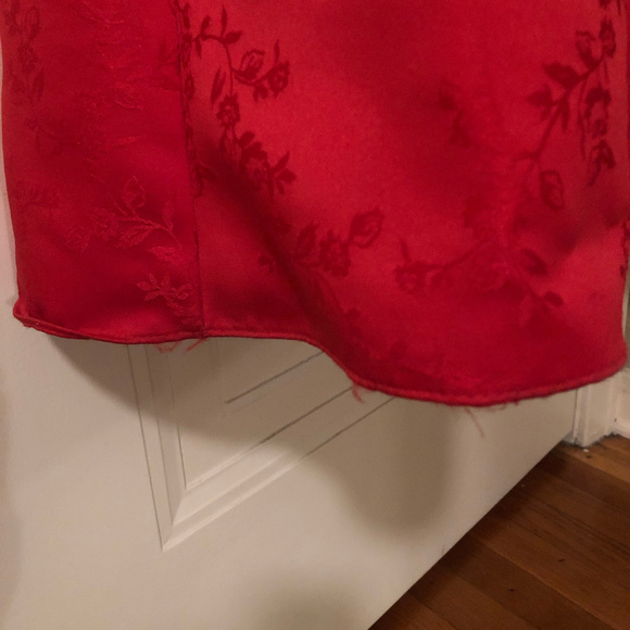 Prom or Formal Dress, Long, Red, Corset, Size 3/4 - Picture 4 of 4